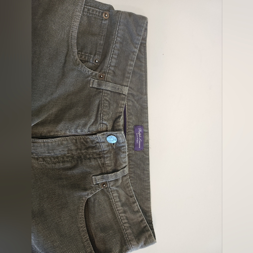 Ralph Lauren Purple Label Men's Corduroy Pants - Picture 6 of 9